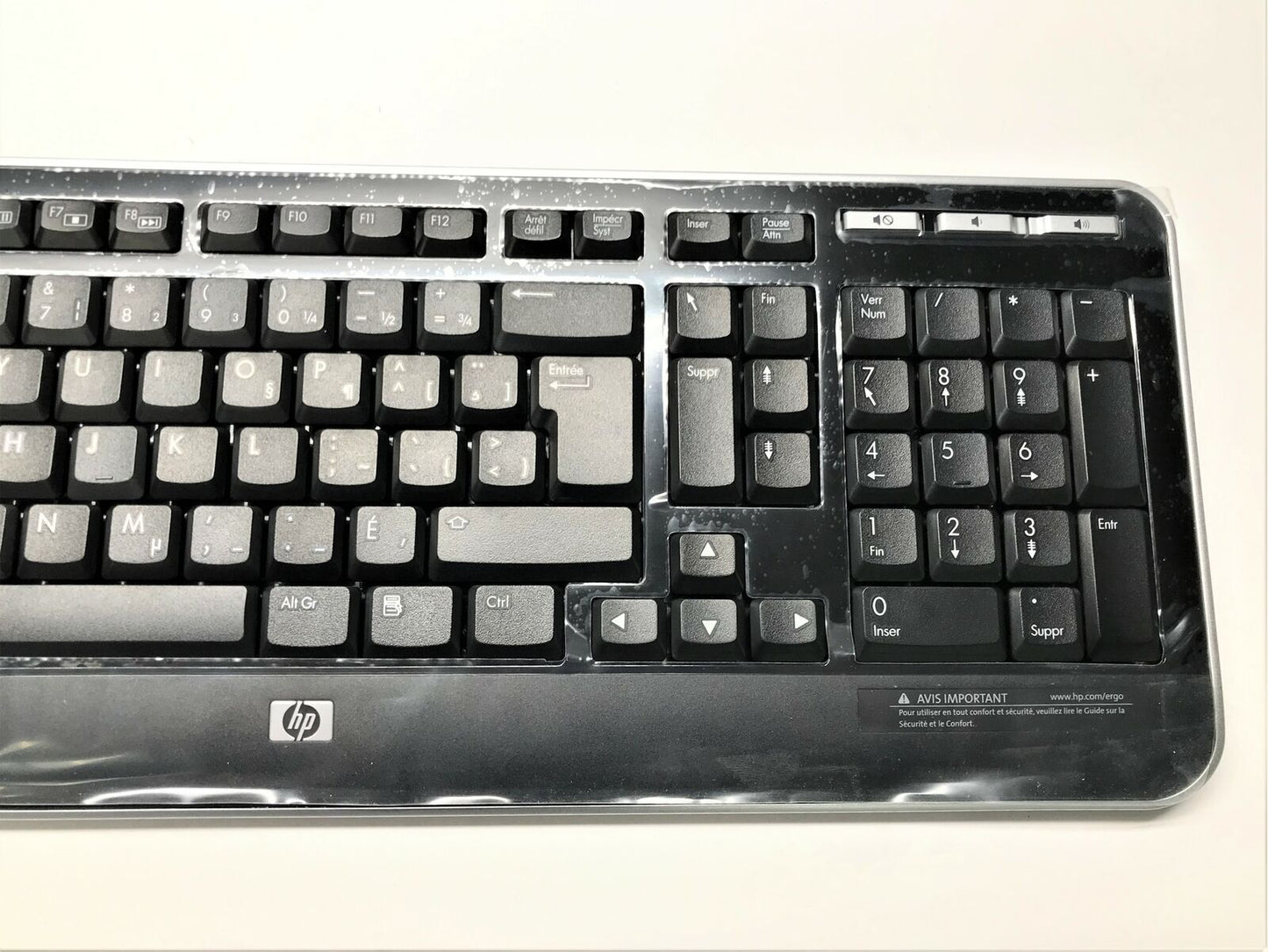 LOT 12 HP KG-0851 WIRELESS KEYBOARD OPTICAL MOUSE DONGLE Bundle 505143-121