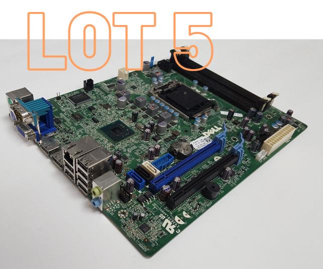 LOT 5 GXM1W Motherboard Dell Optiplex 7010 SFF 2.0 VGA DP LGA 1155 DDR3 WR7PY
