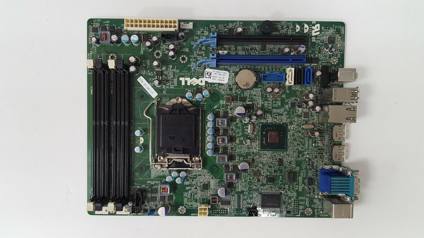 LOT 5 GXM1W Motherboard Dell Optiplex 7010 SFF 2.0 VGA DP LGA 1155 DDR3 WR7PY