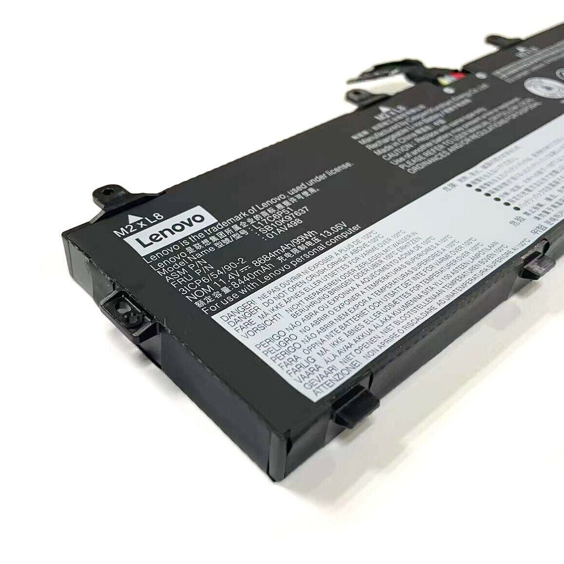 L17M6P52 L17C6P51 Genuine battery for Lenovo ThinkPad P72 P73 SB10K97637 8690mAh