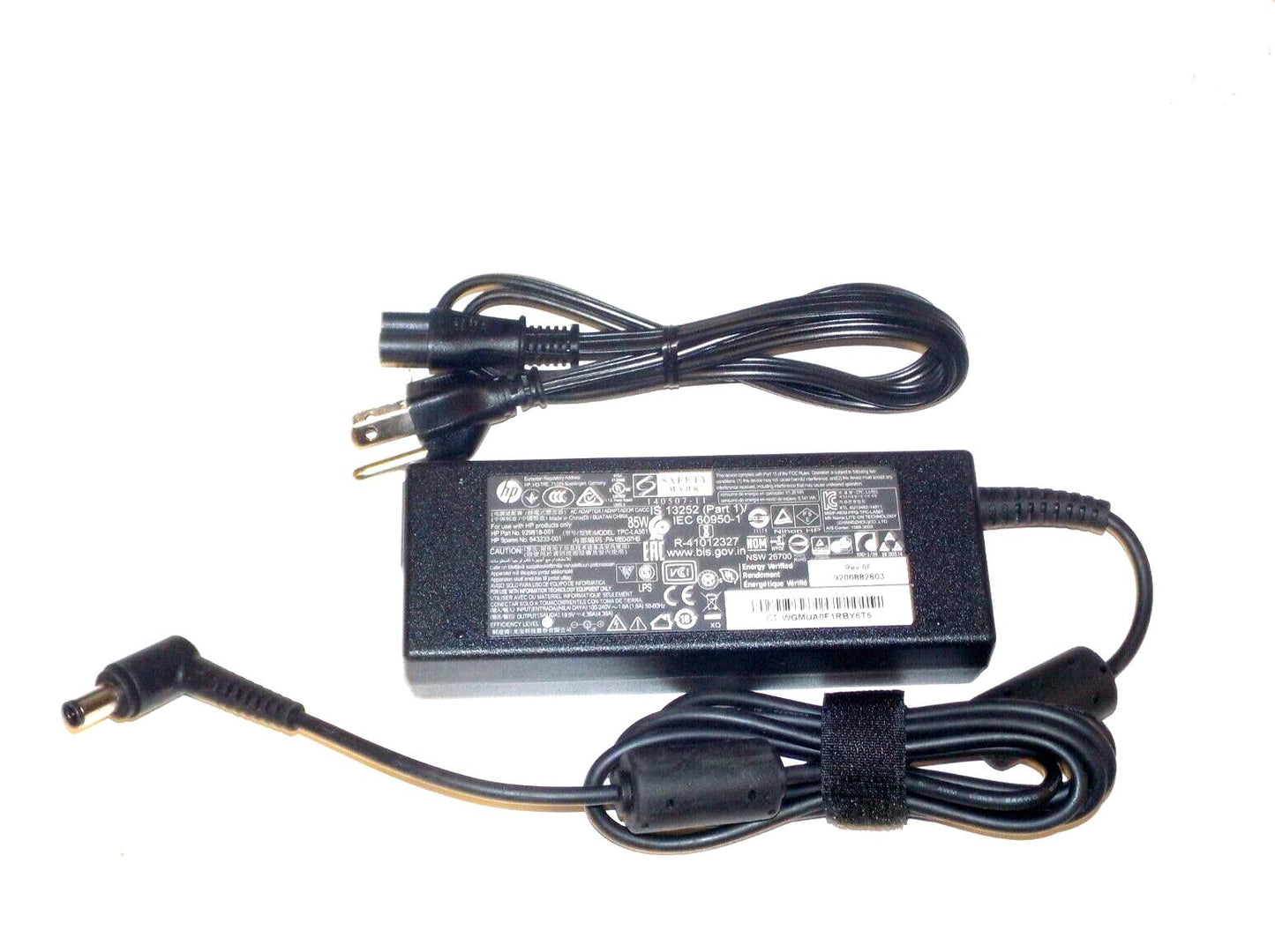 Genuine HP 85W 19.5V 4.36A AC Adapter Thin Client T520 T630 T730 929818-003