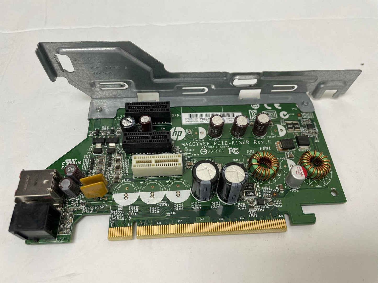 LOT 2 HP RP5800 POS PC MacGyver PCIE to PCIE Riser Card 640266-001 638944-001