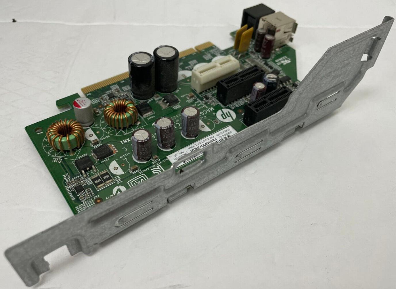 LOT 2 HP RP5800 POS PC MacGyver PCIE to PCIE Riser Card 640266-001 638944-001