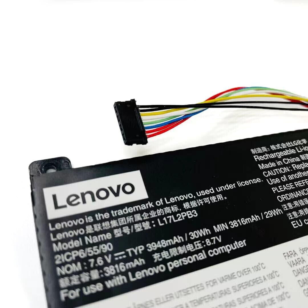 Genuine Lenovo For L17L2PB4 L17C2PB4 L17M2PB4 Laptop Battery L17M2PB3
