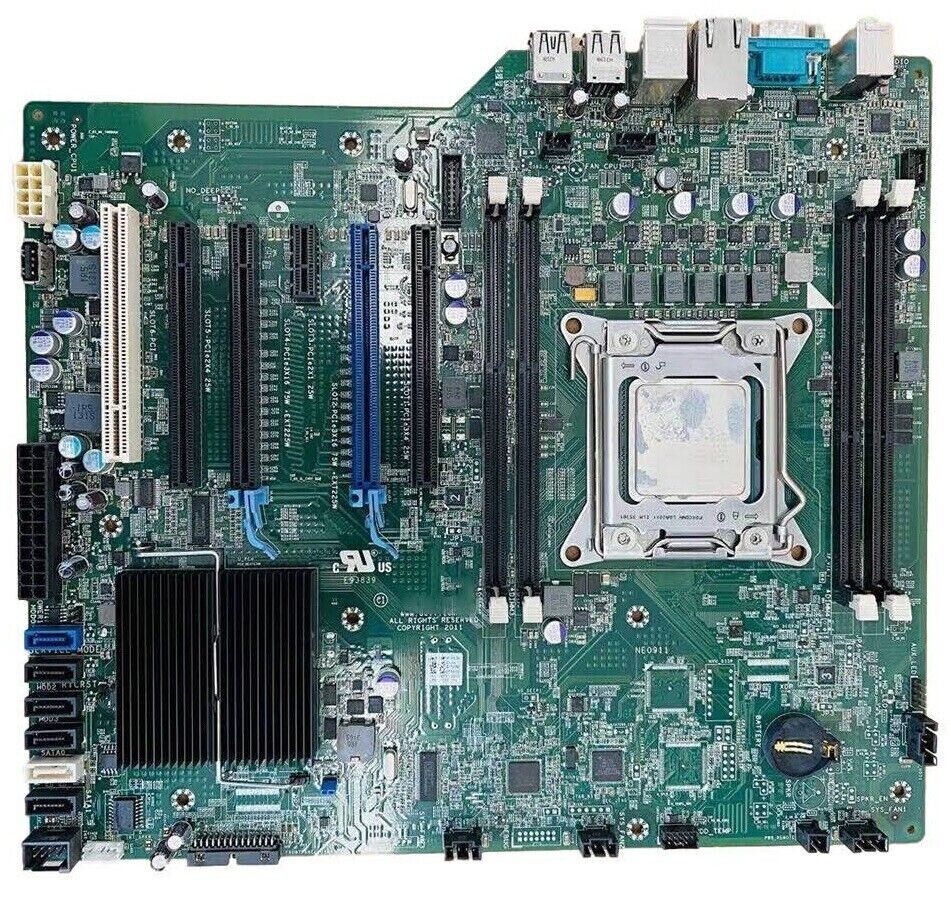 Dell Precision T3600 PTTT9 LGA2011 Motherboard with Xeon E5-1650 + 16GB DDR3
