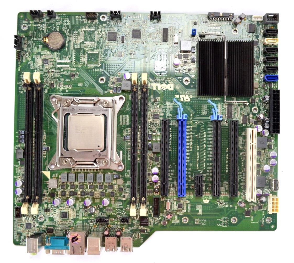 Dell Precision T3600 PTTT9 LGA2011 Motherboard with Xeon E5-1650 + 16GB DDR3