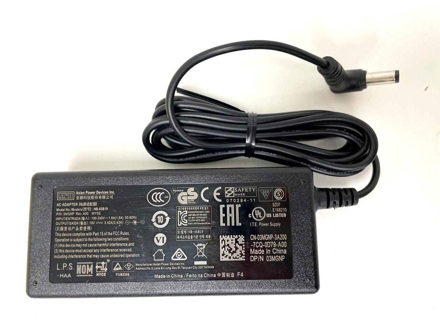 FOR Lenovo M32 M72e M92 ADP-65YB B 65W AC Power Adapter 5.5*2.5mm