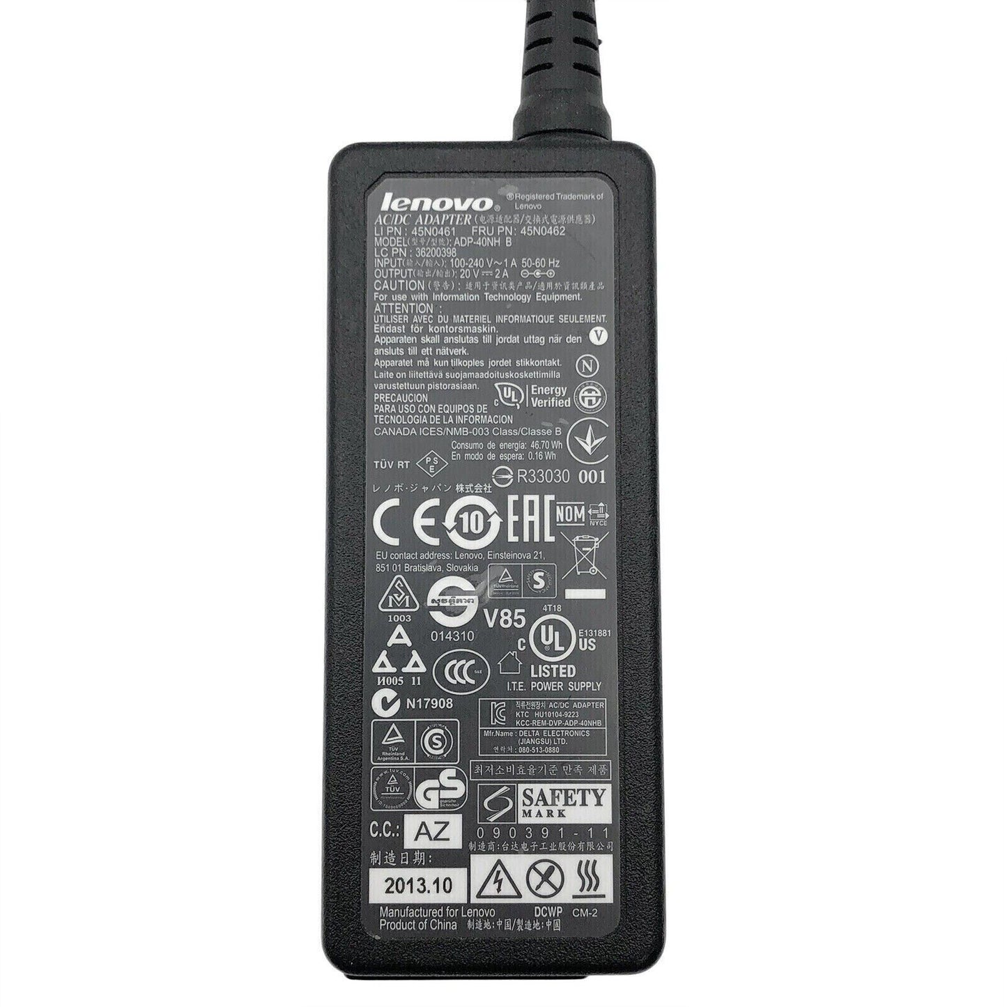 Lenovo AC Adapter for Lenovo IdeaPad U130 U160 U260 U300e 36001672 AC Charger