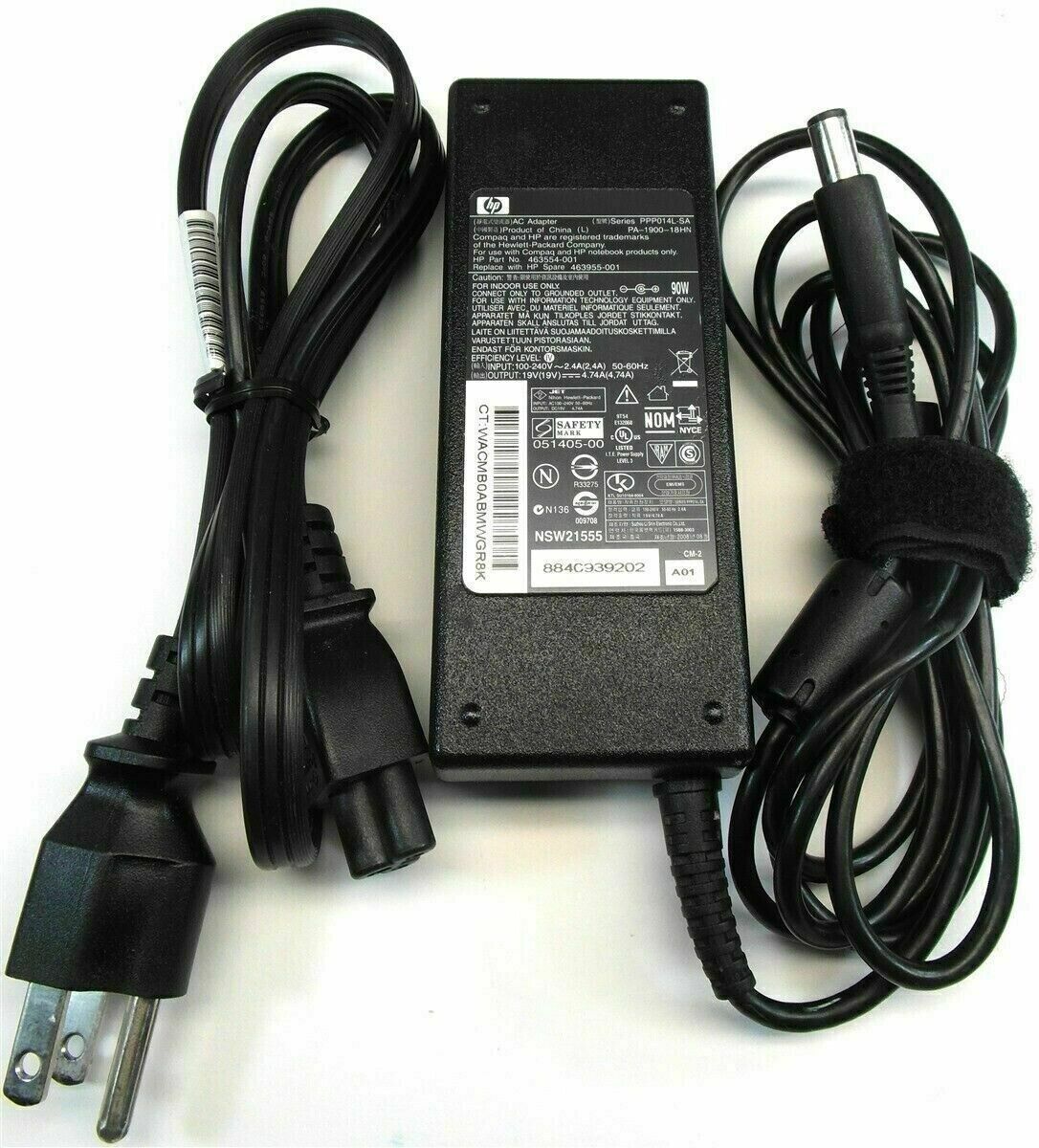 Genuine OEM Charger AC Power Adapter Supply 90W HP EliteDesk 800/805 G5 G6 HP600