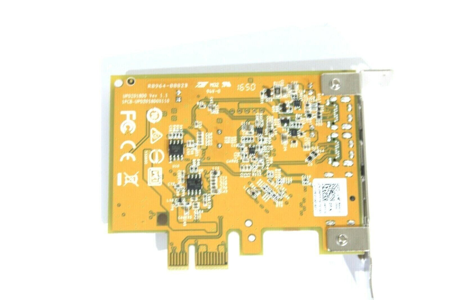 Dell USB 3.1 Gen 2 PCIe Network Adapter Card 2 Type-C 1 Display Port Input 2GT22