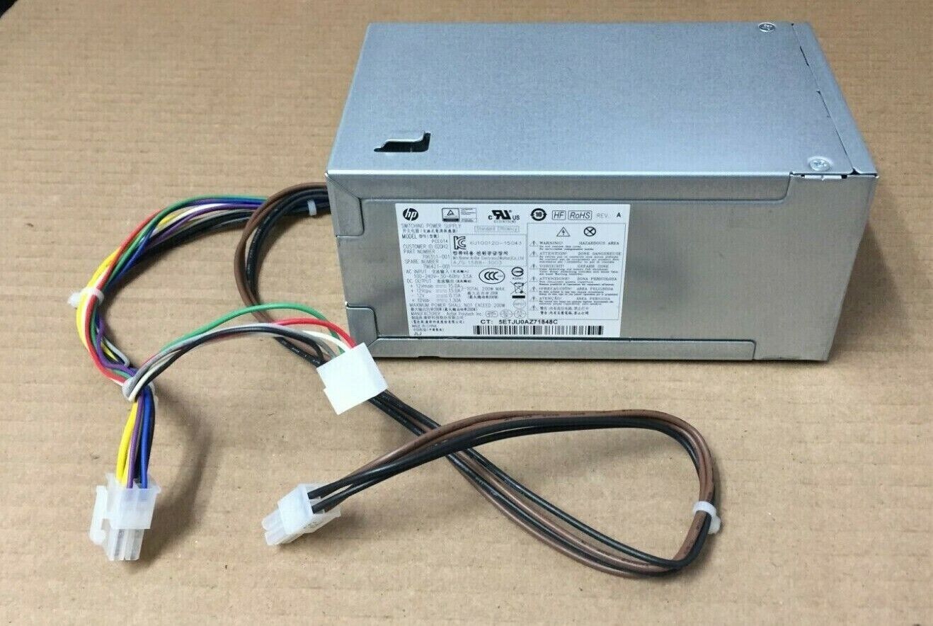 LOT 2 HP EliteDesk 800 600 G2 SFF Power Supply 796421-001 796419-001 200W
