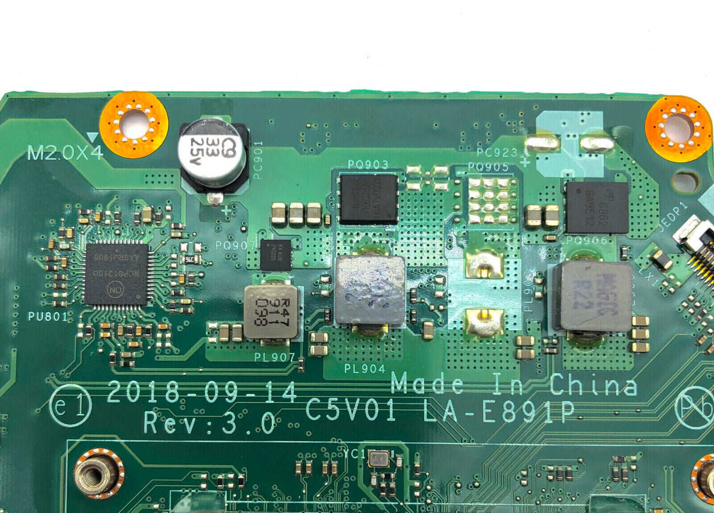 GenuinAcer Aspire a517-51-35kn NX.H9F11.001 i3-7100U 2.4GHz LA-E891P Motherboard