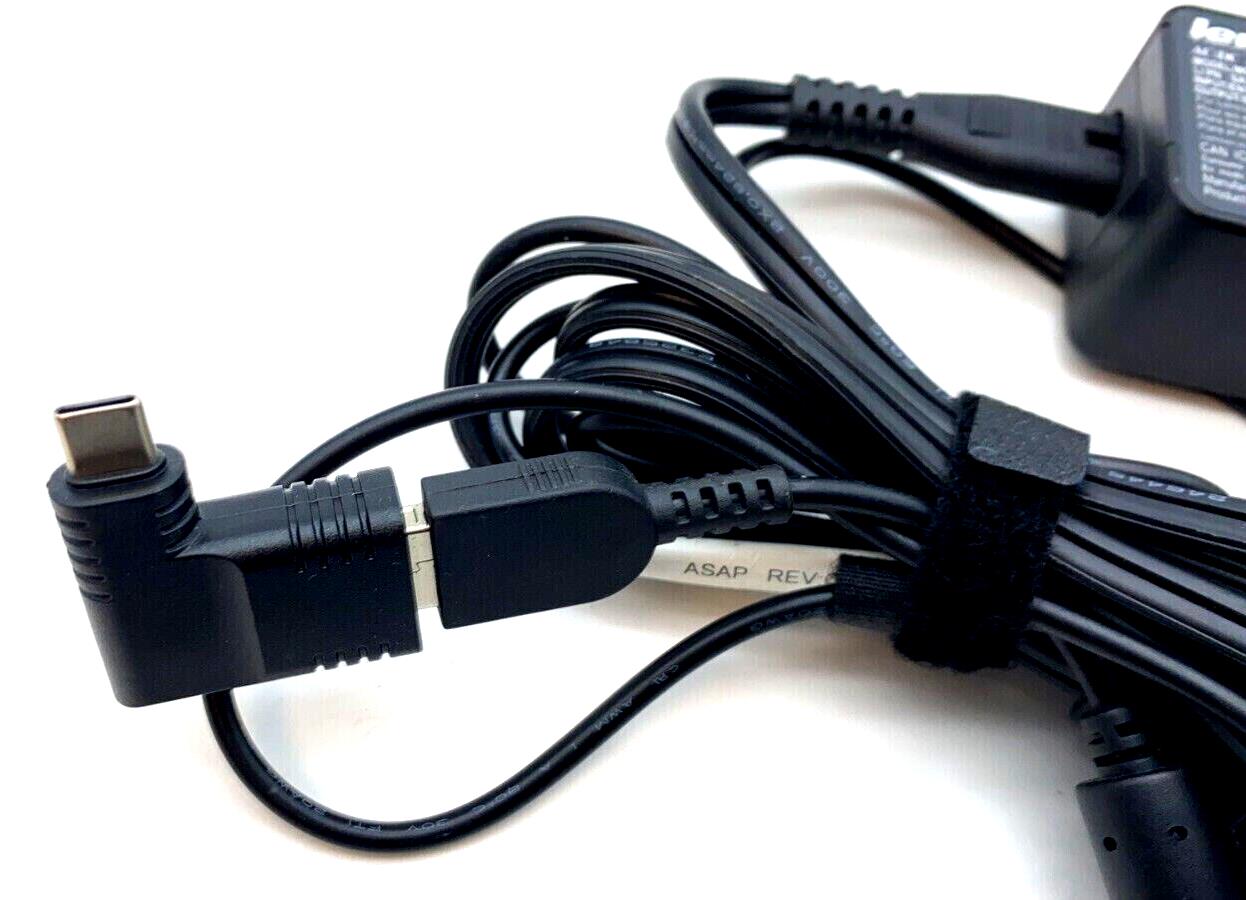 Genuine Lenovo 45W USB-C Type-C Power Laptop Charger for HP Chromebook/Pavilion