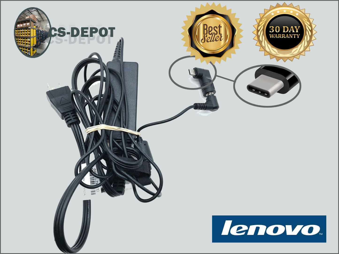 OEM 45W Chromebook Charger USB Type C Charger for HP Lenovo Dell Acer Samsung