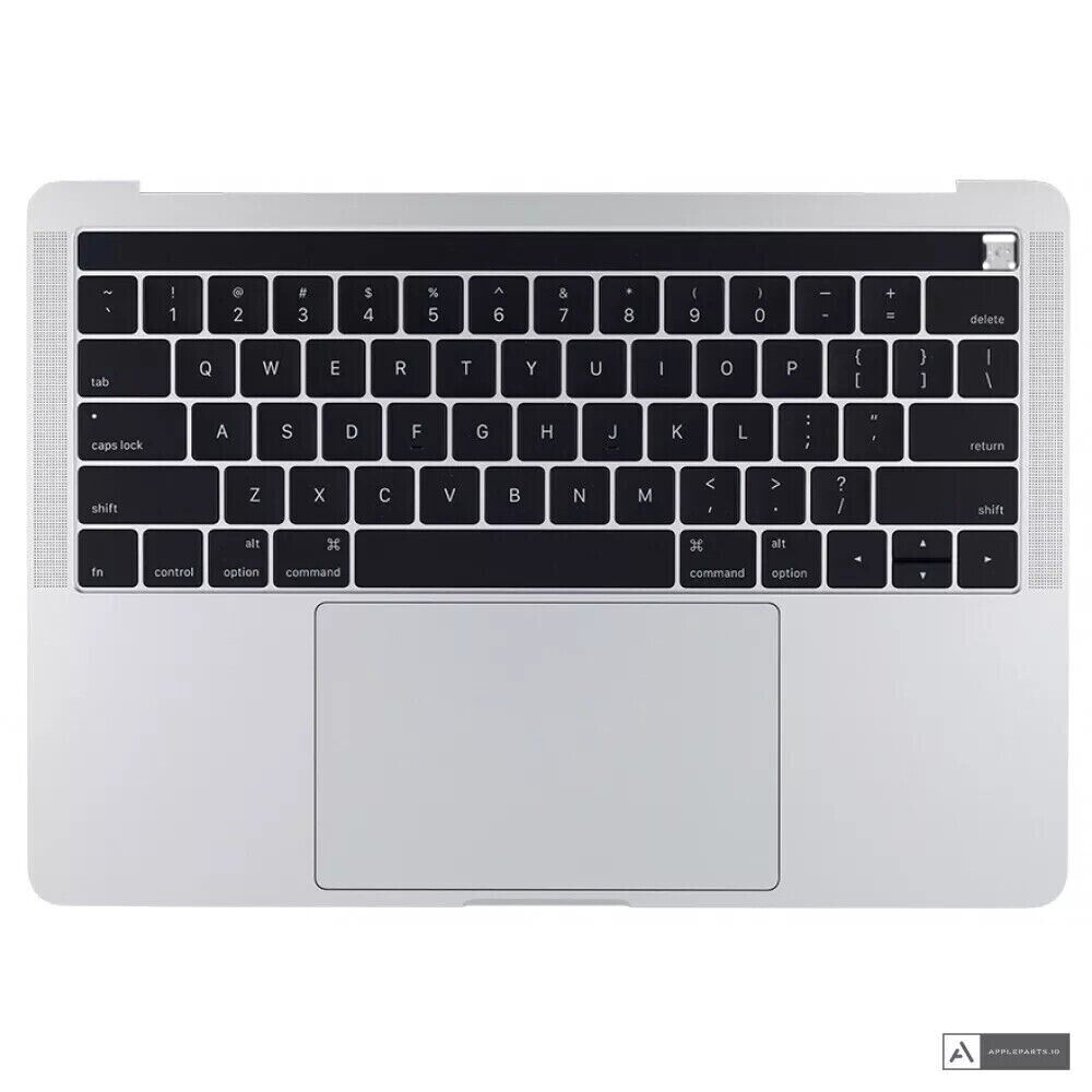 A OEM Top Case Palmrest + Keyboard + Touchpad + Battery MacBook Pro A1706 Silver