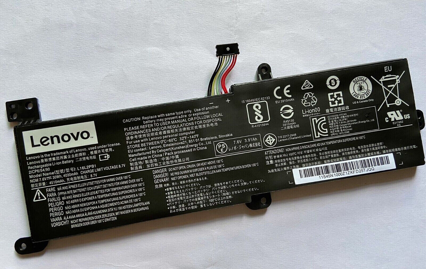 Genuine L16C2PB2 L16M2PB1 L16L2PB2 Battery for Lenovo IdeaPad 320-15IKB 17IKB