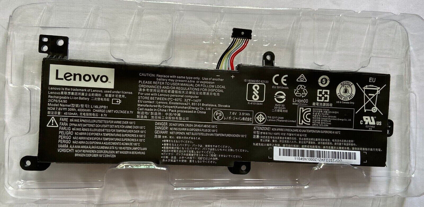 Genuine L16C2PB2 L16M2PB1 L16L2PB2 Battery for Lenovo IdeaPad 320-15IKB 17IKB