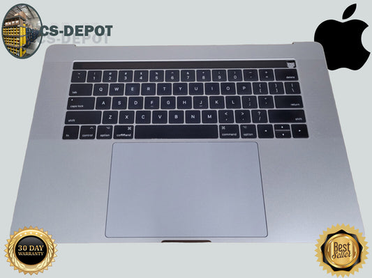 OEM MacBook Pro 15 2016 2017 A1707 Top Case + Touchpad +Keyboard +Battery Gray B