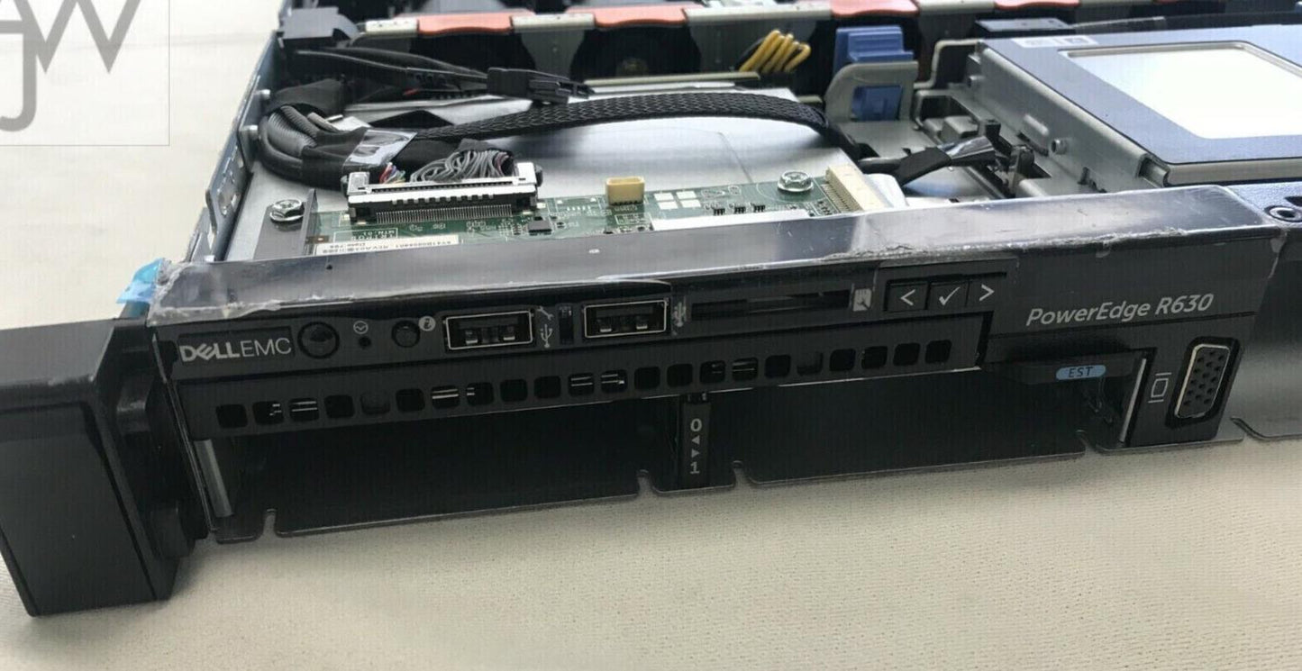 Dell PowerEdge R630 2.5" 8 Bay 1U Server Barebone motherboard 2x 750W Raid H730