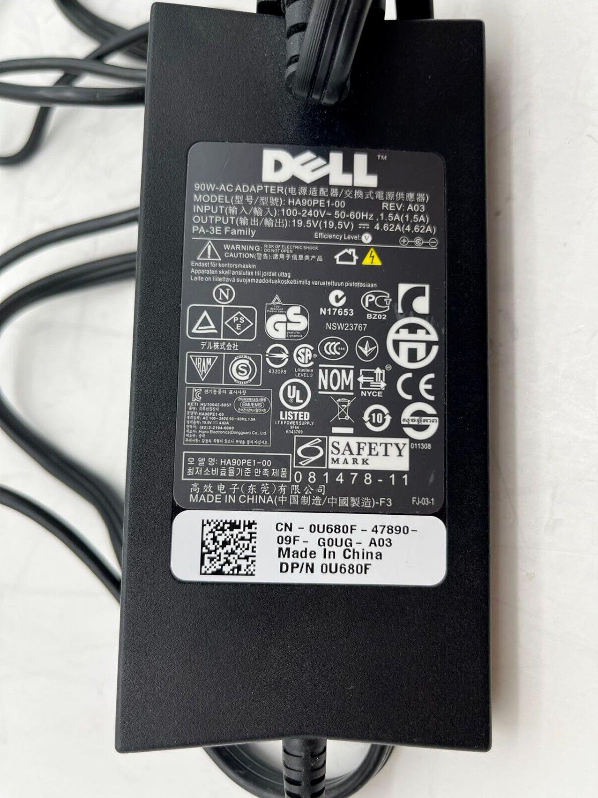 Genuine 0RT74M LA90PM111 PA-1900 AC Adapter Charger 19.5V 4.62A 90W FOR Dell