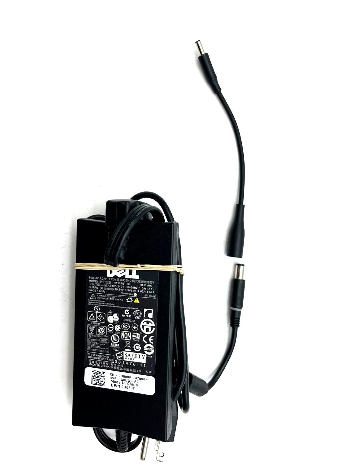 Genuine 0RT74M LA90PM111 PA-1900 AC Adapter Charger 19.5V 4.62A 90W FOR Dell