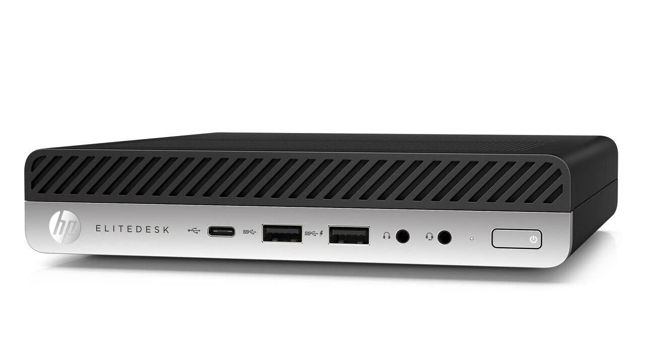 HP EliteDesk 800 G4 Mini Desktop i7-8700 16GB RAM 512GB NVMe Win 10 WiFi