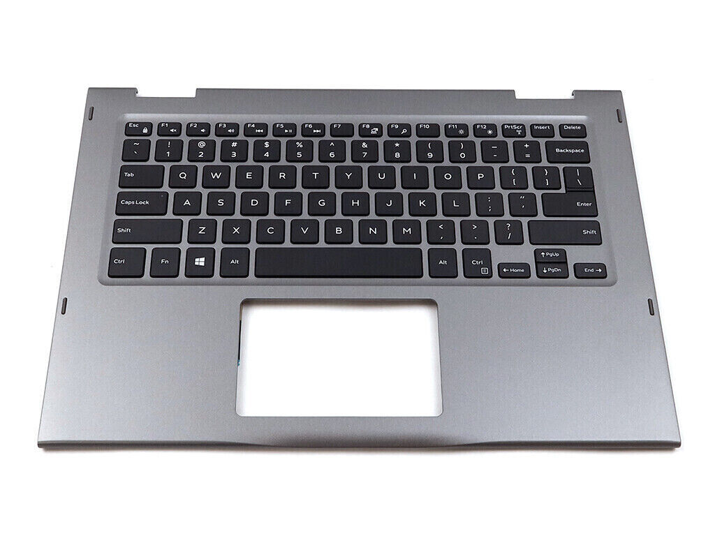 DELL INSPIRON 13 5379 US ENGLISH KEYBOARD PALMREST ASSEMBLY R1X07 NO TOUCHPAD
