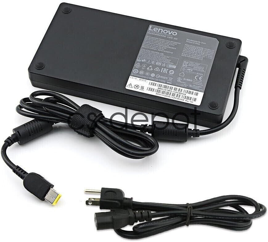 Lenovo 230W 20V AC Adapter ADL230SDC3A SA10R16888 02DL142 ThinkPad square OEM