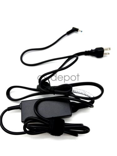 Lot of 7 HP OEM 4.5x3.0mm Blue Tip laptop AC Adapter Charger 45W 740015-002
