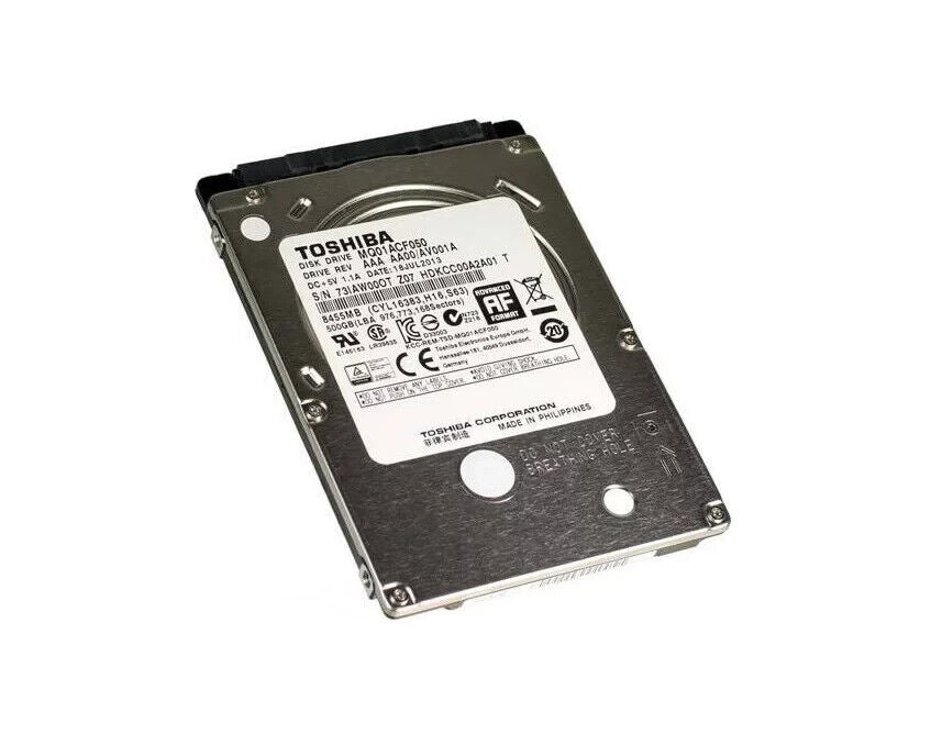 Lot 8 Toshiba Laptop 16MB Cache 7200RPM MQ01ACF050 500GB 2.5 SATA III Hard Drive