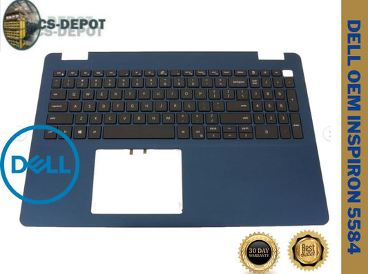 NEW OEM Dell Inspiron 15 (5584) LCD Palmrest US/EN Keyboard NIA01 227VH JTN9F