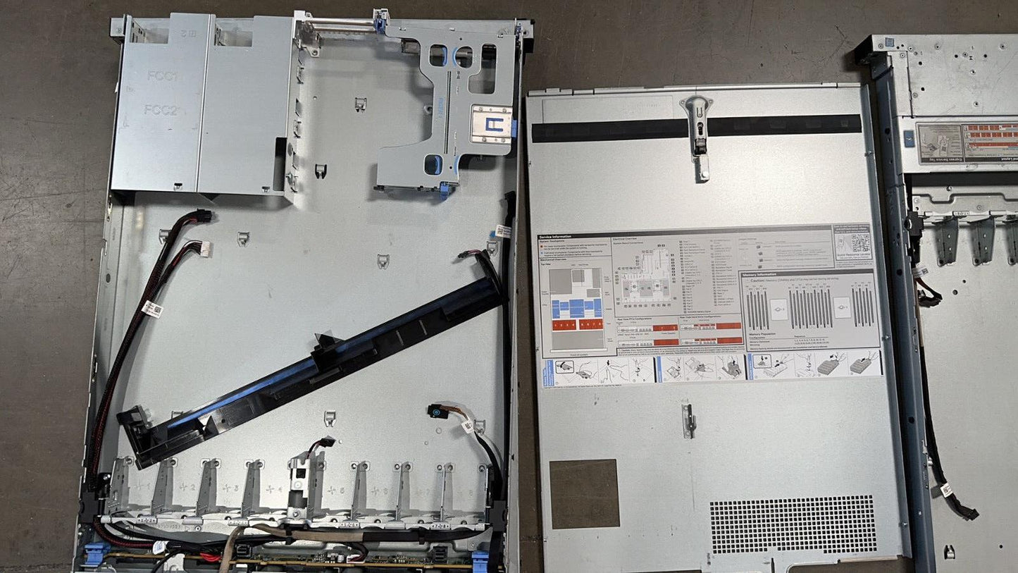 Grade A Dell PowerEdge R640 1U 8Bay Server Chassis W/Backplane JWG9T CABEL 54R6Y