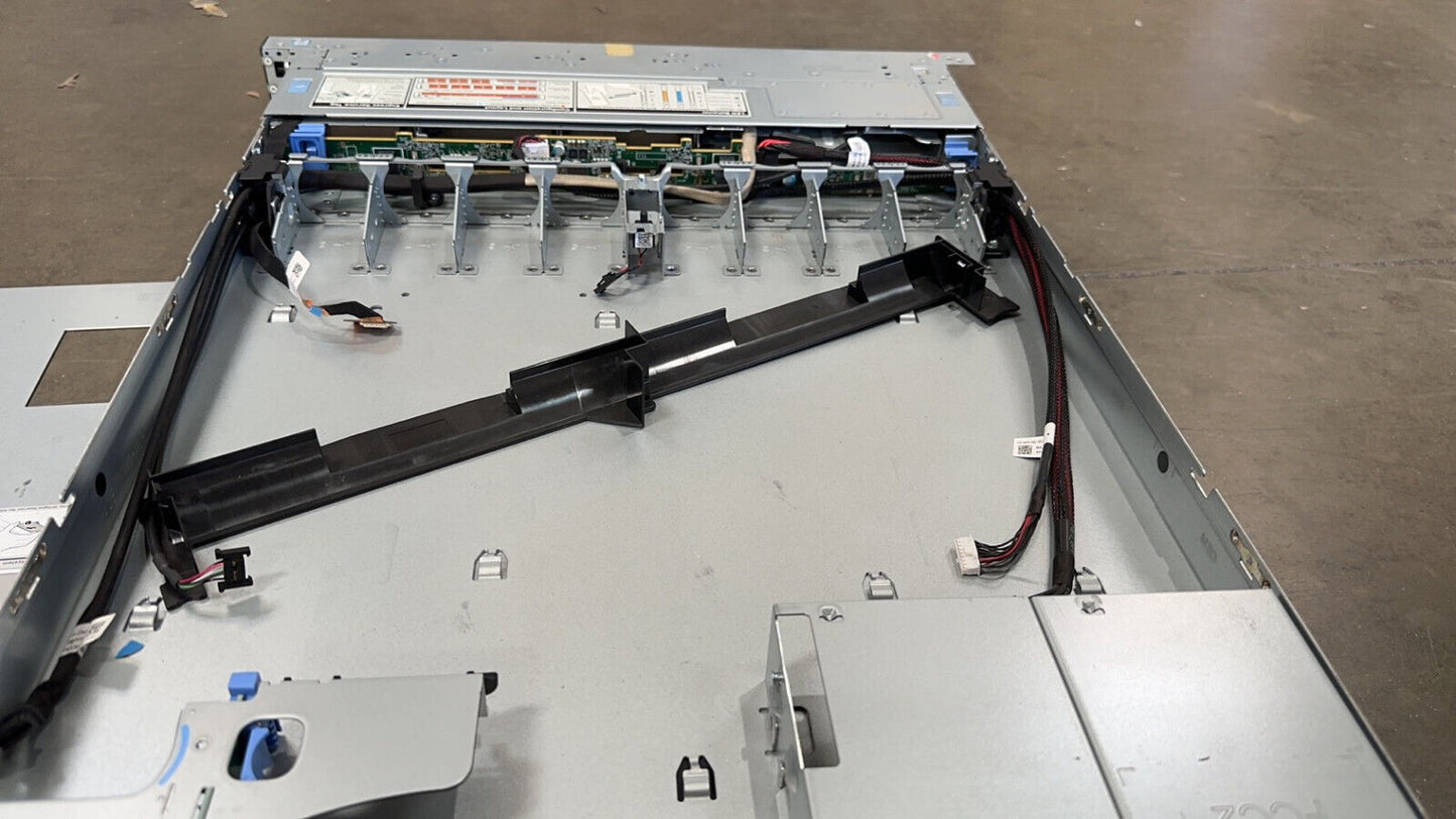 Grade A Dell PowerEdge R640 1U 8Bay Server Chassis W/Backplane JWG9T CABEL 54R6Y