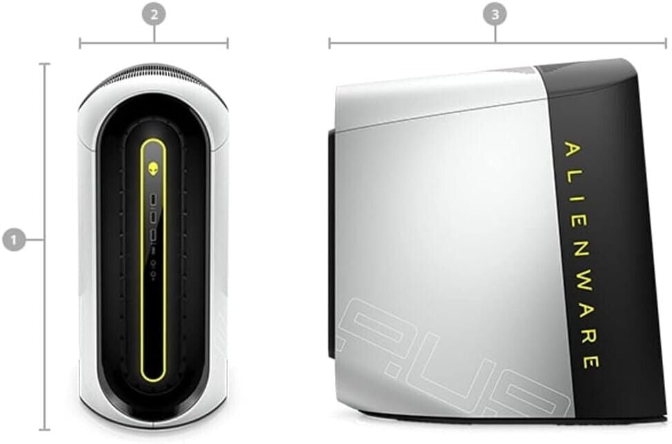 Alienware Aurora R10 AMD Ryzen 5 5600X 32GB 960GB SSD RTX 2080 Gaming PC Desktop