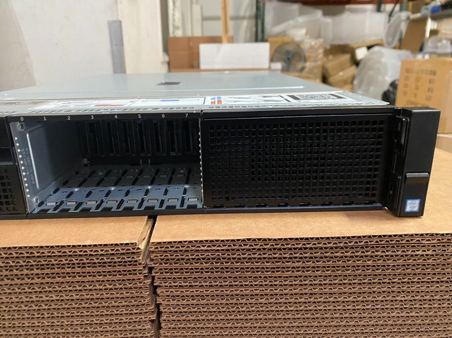 Dell Precision Rack 7910 server 8 bay 2.5 Barebone Chassis w/ Fans Cables FJDV7