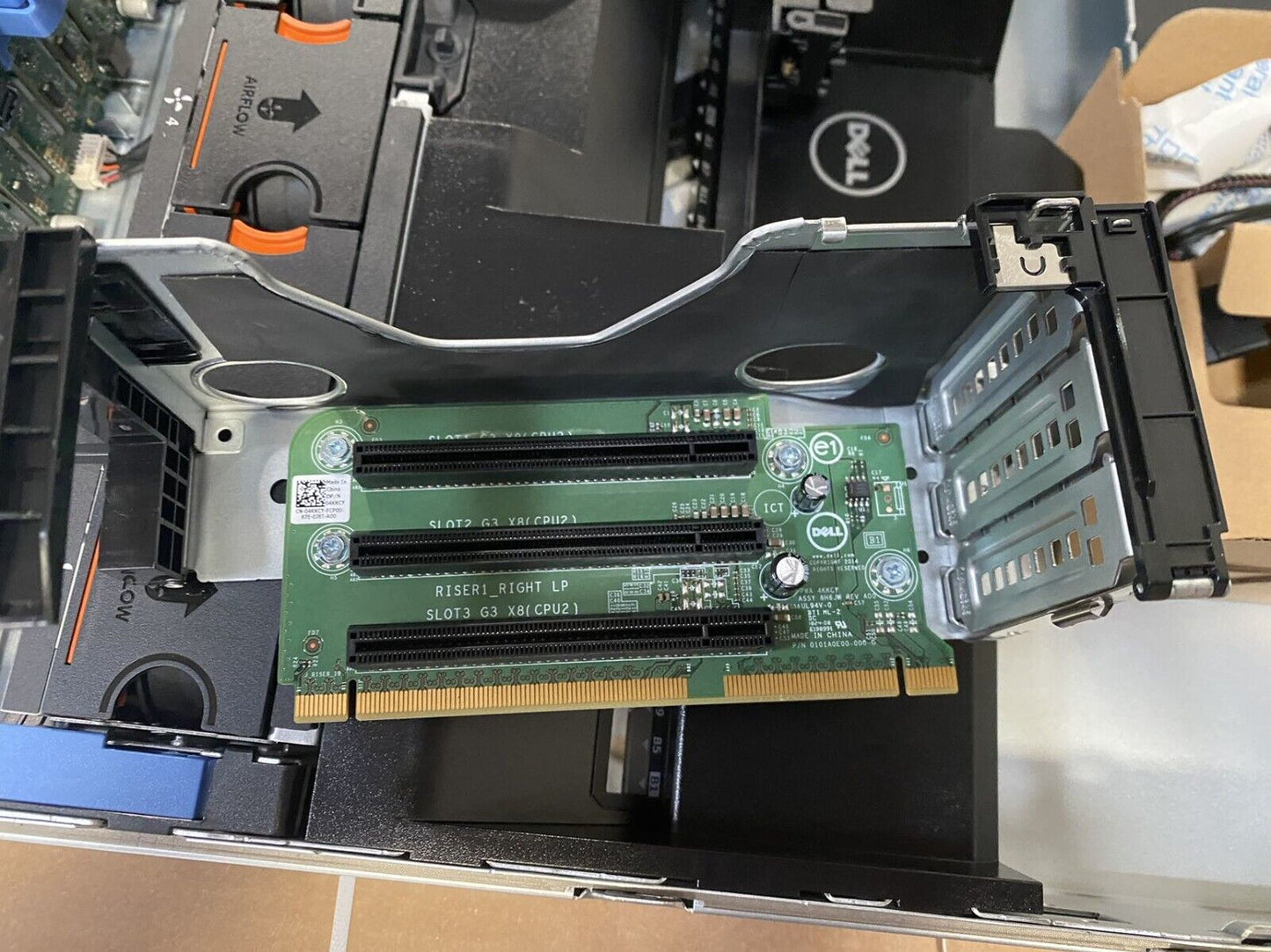 Dell Precision Rack 7910 server 8 bay 2.5 Barebone Chassis w/ Fans Cables FJDV7