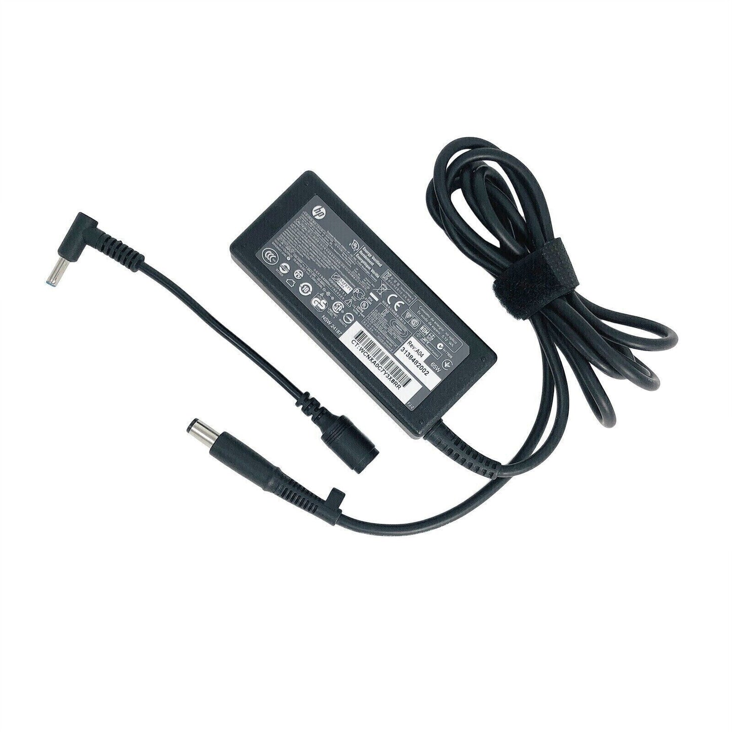 Lot Of 10 OEM 65W HP AC Adapter Charger blue tip 19.5V 3.33A Pavilion 710412-001