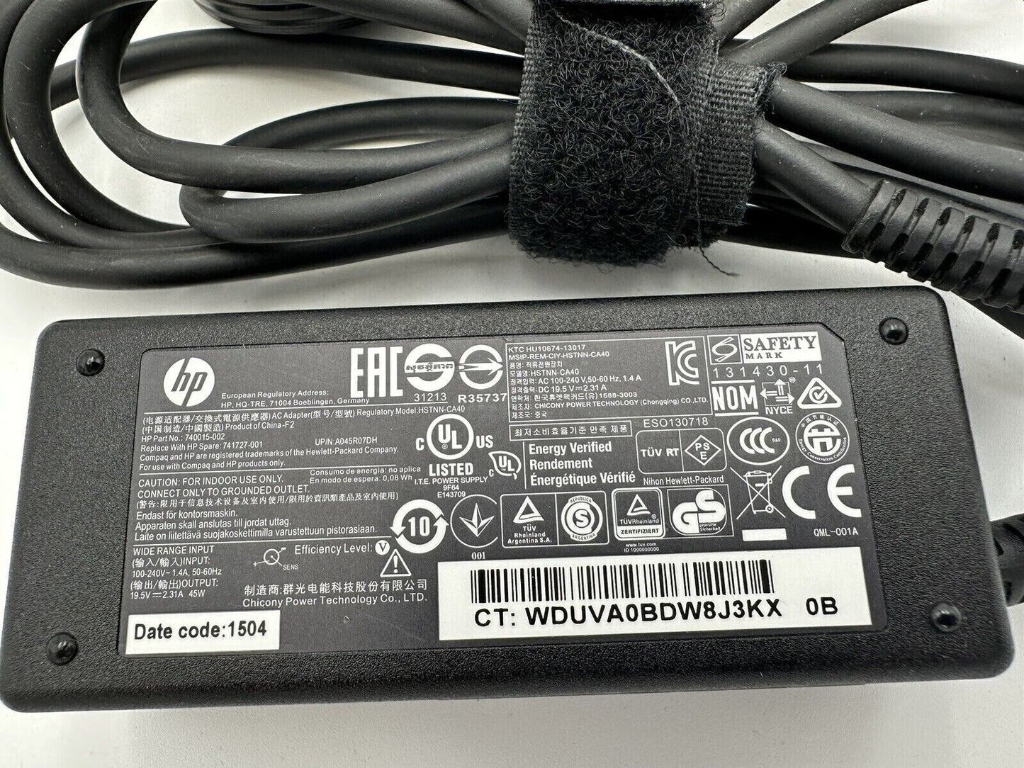 OEM HP Envy X360 2-in-1 Laptop Charger Cord Power Supply AC Adapter 45W 65W 90W