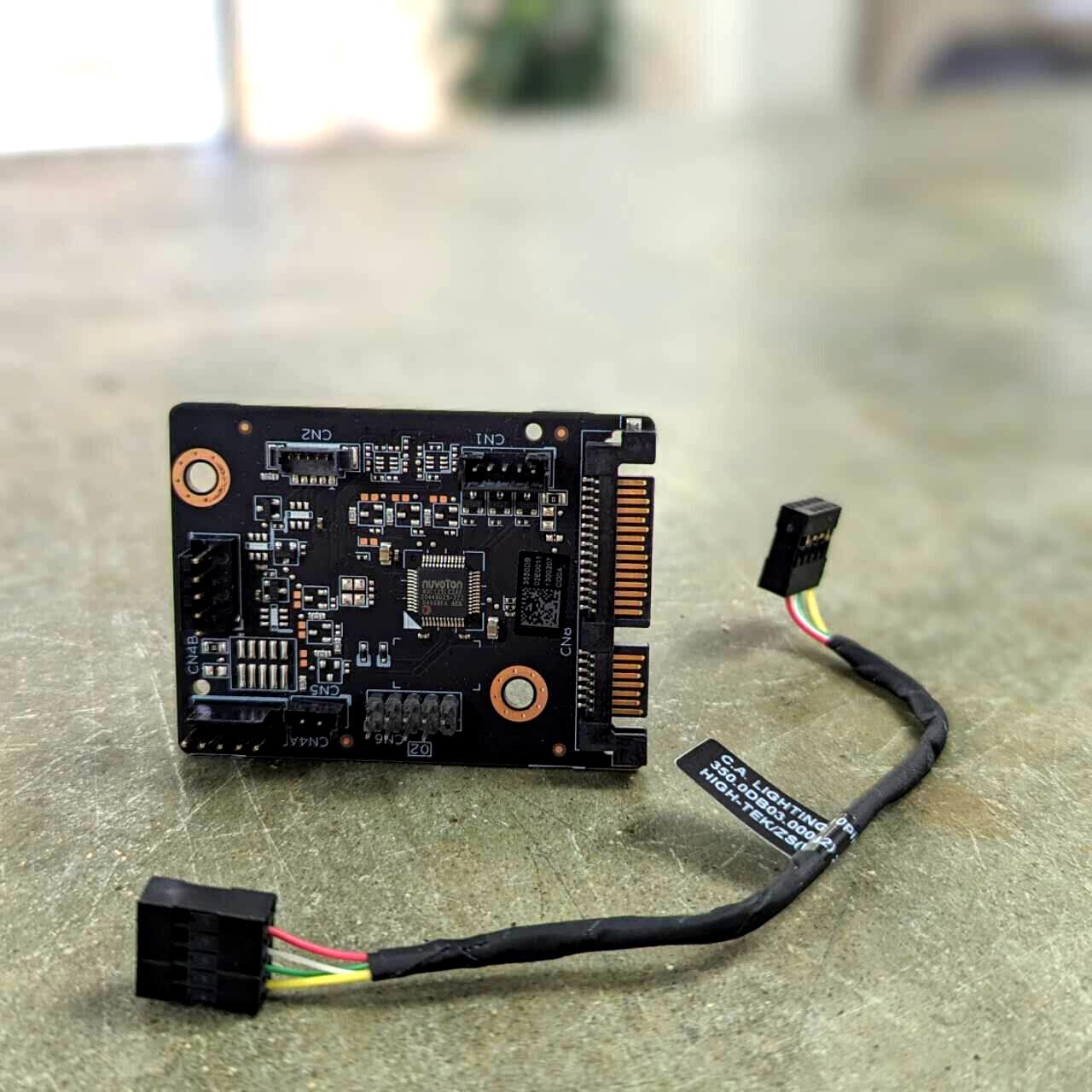 HP Omen GT11 GT12 GT13 L97227-001 18512-2 PCA Lighting Control Board rgb + Cable