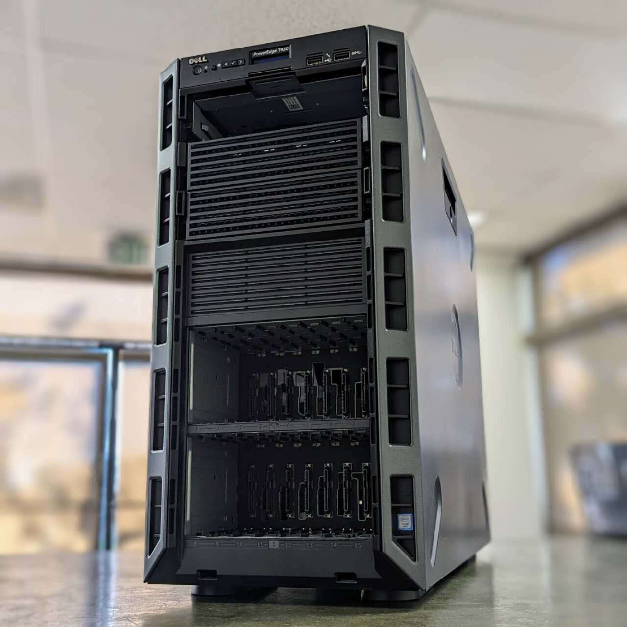 DELL POWEREDGE T430 SERVER 16 BAY EMPTY BAREBONES TOWER CHASSIS NT1PN HMGC9