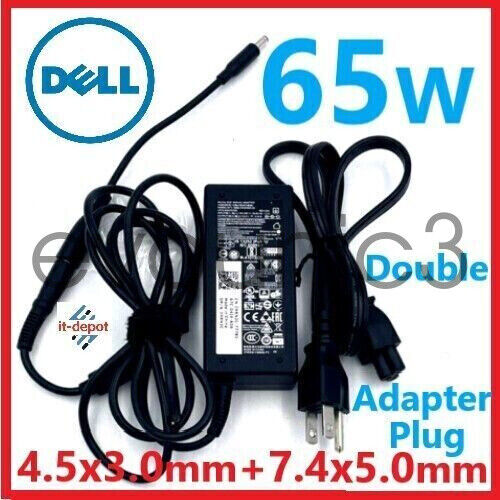 Genuine Dell Latitude 3320 3330 3340 3420 3440 3520 3540 65W AC Adapter Charger