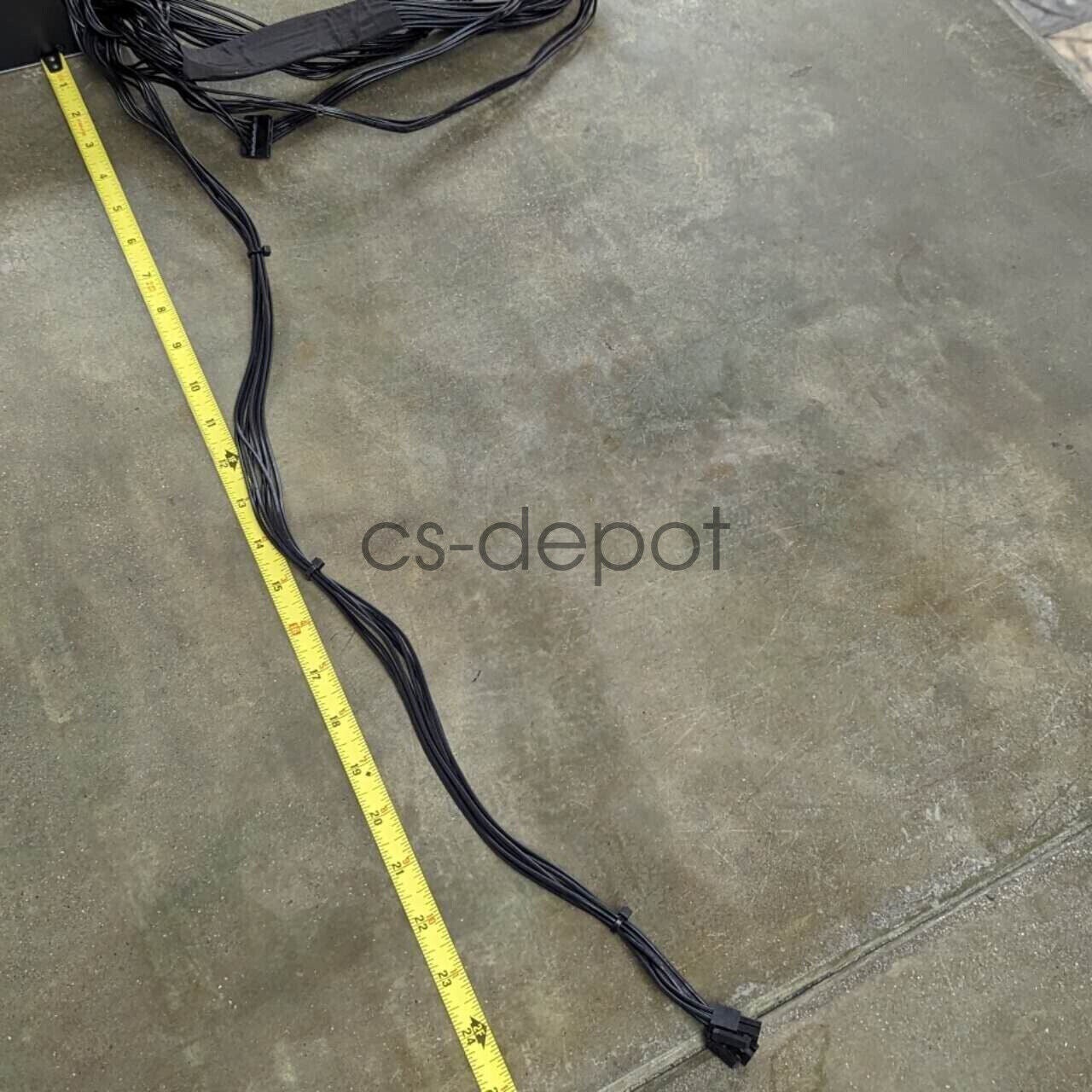 750W Power Supply ATX PC Gaming Silent Fan PSU SATA 12V PCIE 6+2 80+ Platinum