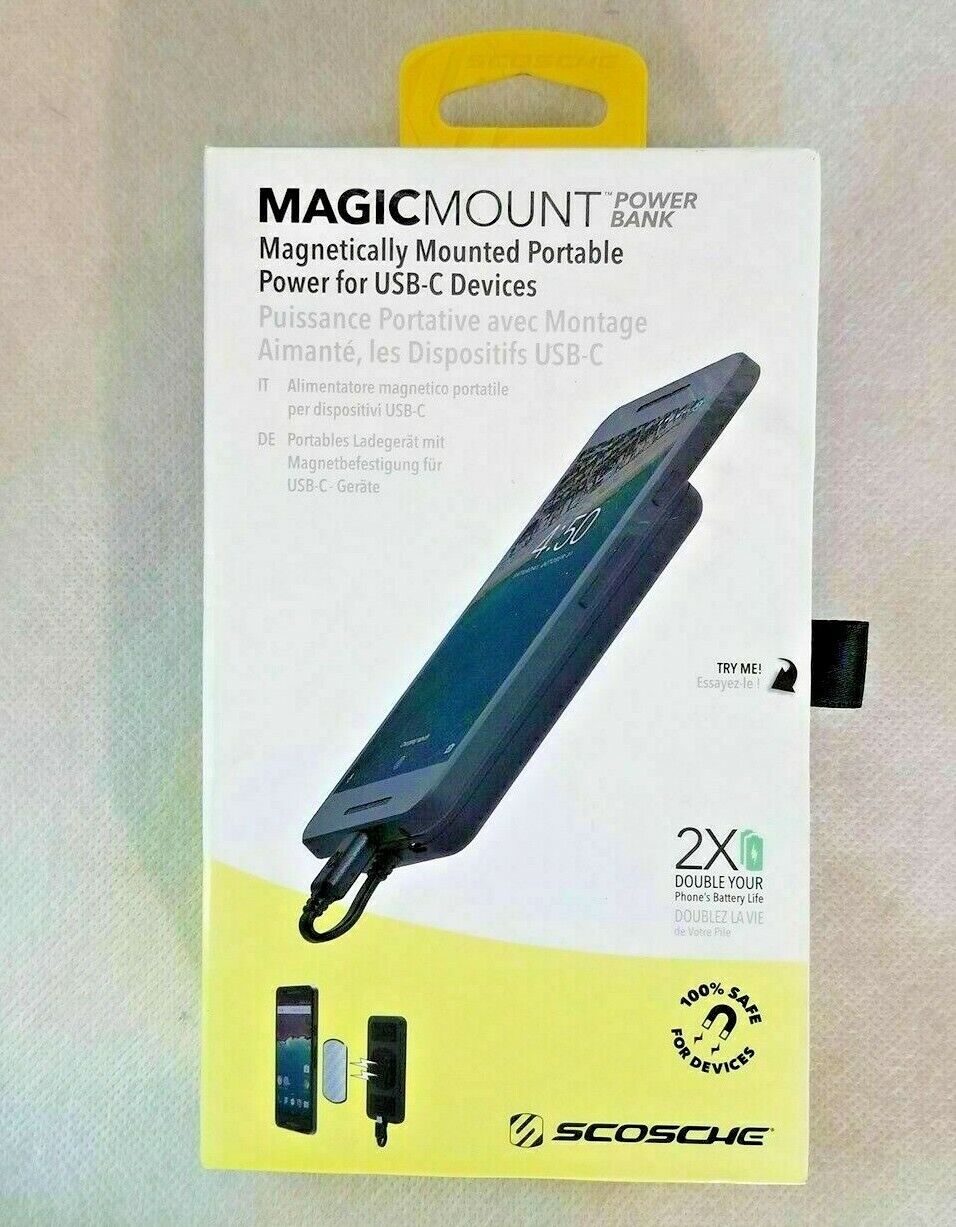MagicMount Power Bank Magnetic Portable iPhone 15 Plus Pro Max Charger USB-C