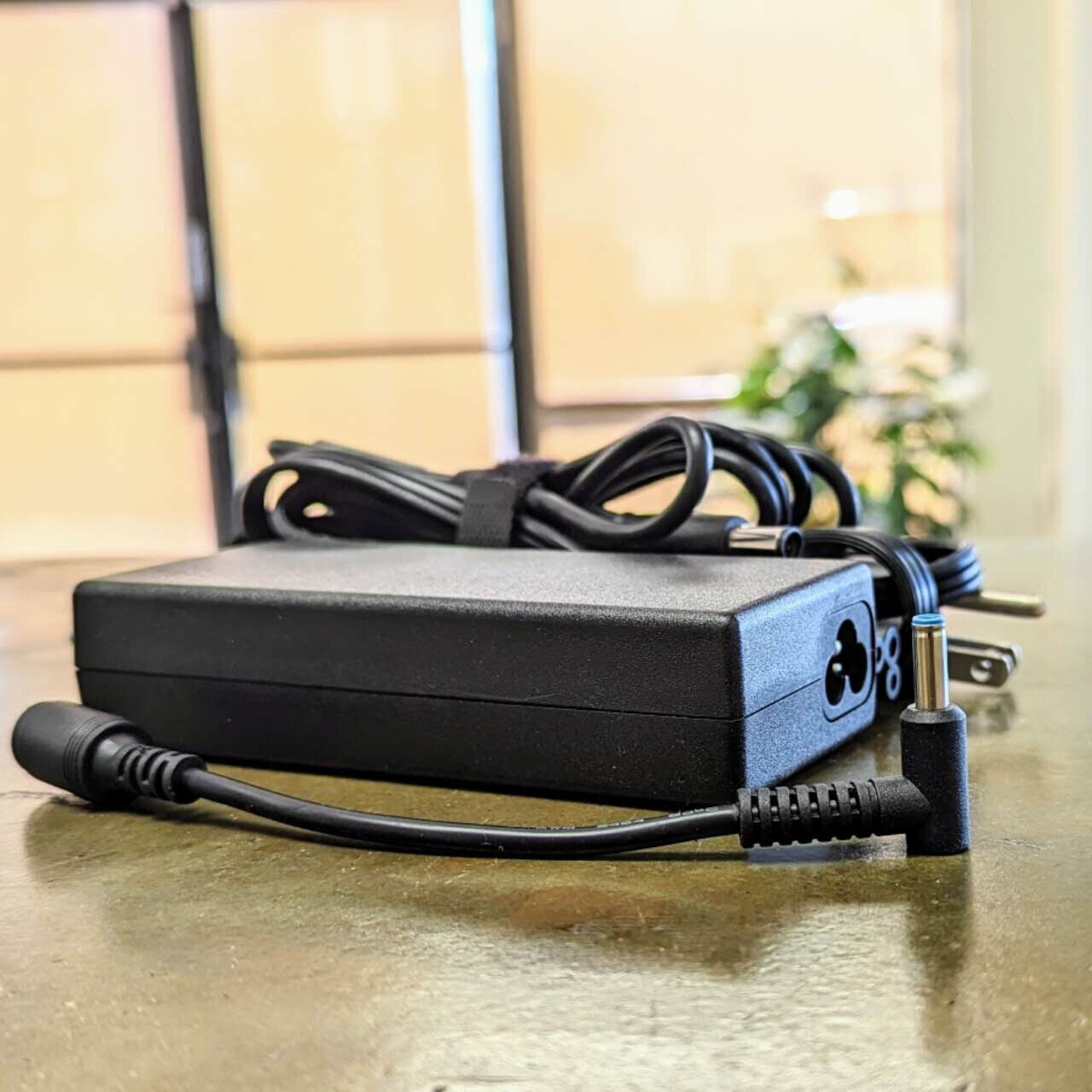 LOT OF 10 Genuine OEM HP 65W 90W AC Adapter Charger Blue tip 4.5mm Barrel 7.4mm