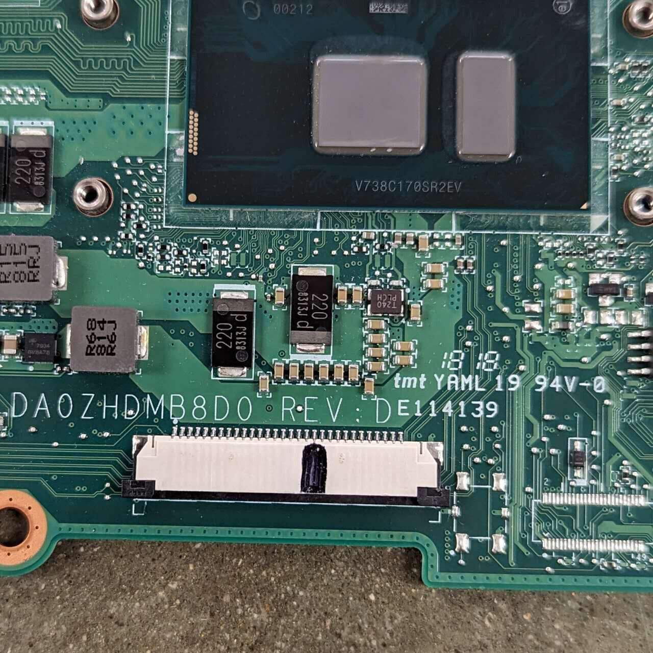 Acer C771 Chromebook motherboard, model: DA0ZHDMB8D0, Rev: D NB.GNZ11.004