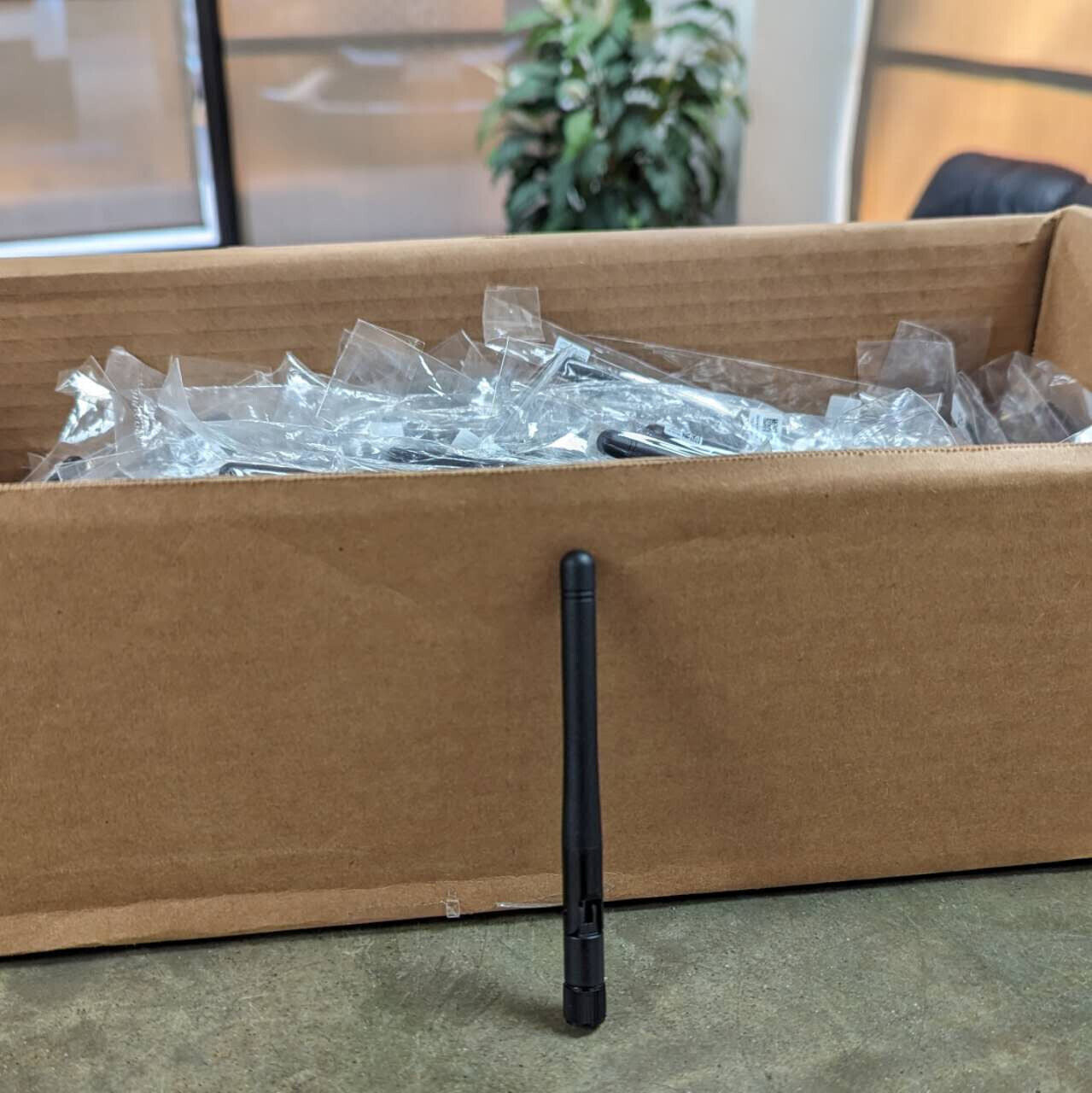 10-Pack RP-SMA Antenna for WiFi 2.4GHz/5Ghz Wireless Router or Card NEW & SEALED