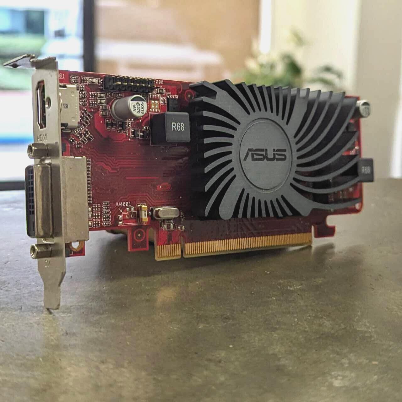 ASUS AMD RADEON HD 6450 1GB GDDR3 GRAPHICS VIDEO CARD EAH6450 /DI/1GD3 J6-3