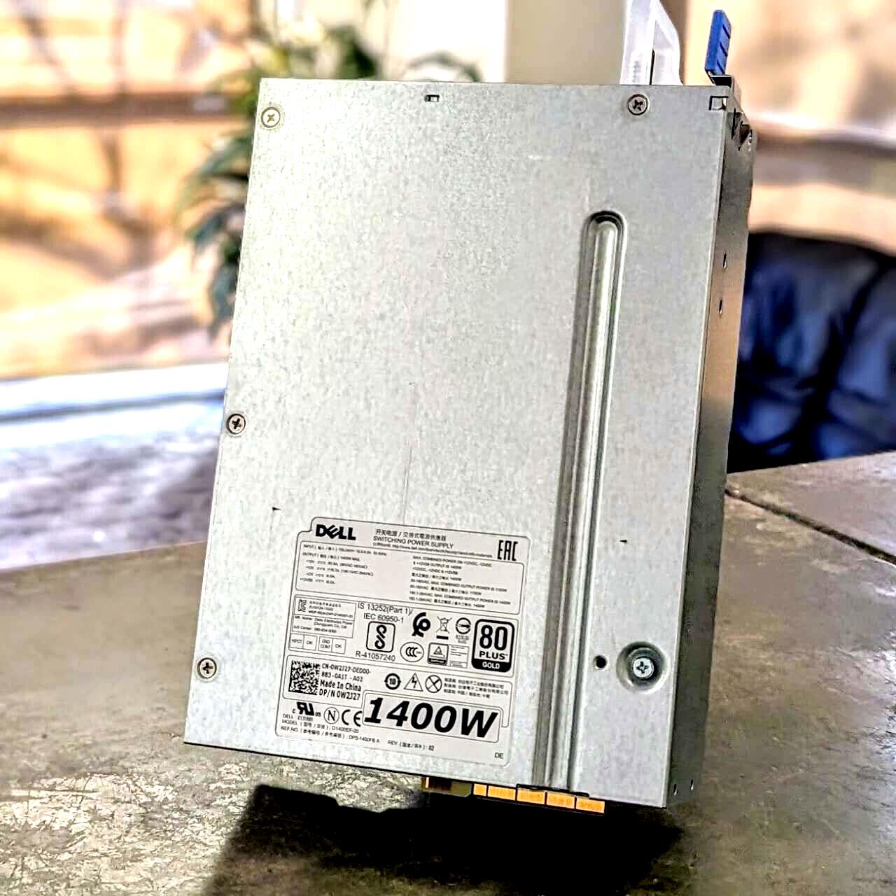 Dell W2J27 2CTMC Precision T7920 1400w 80 Plus Gold Switching Power Supply PSU