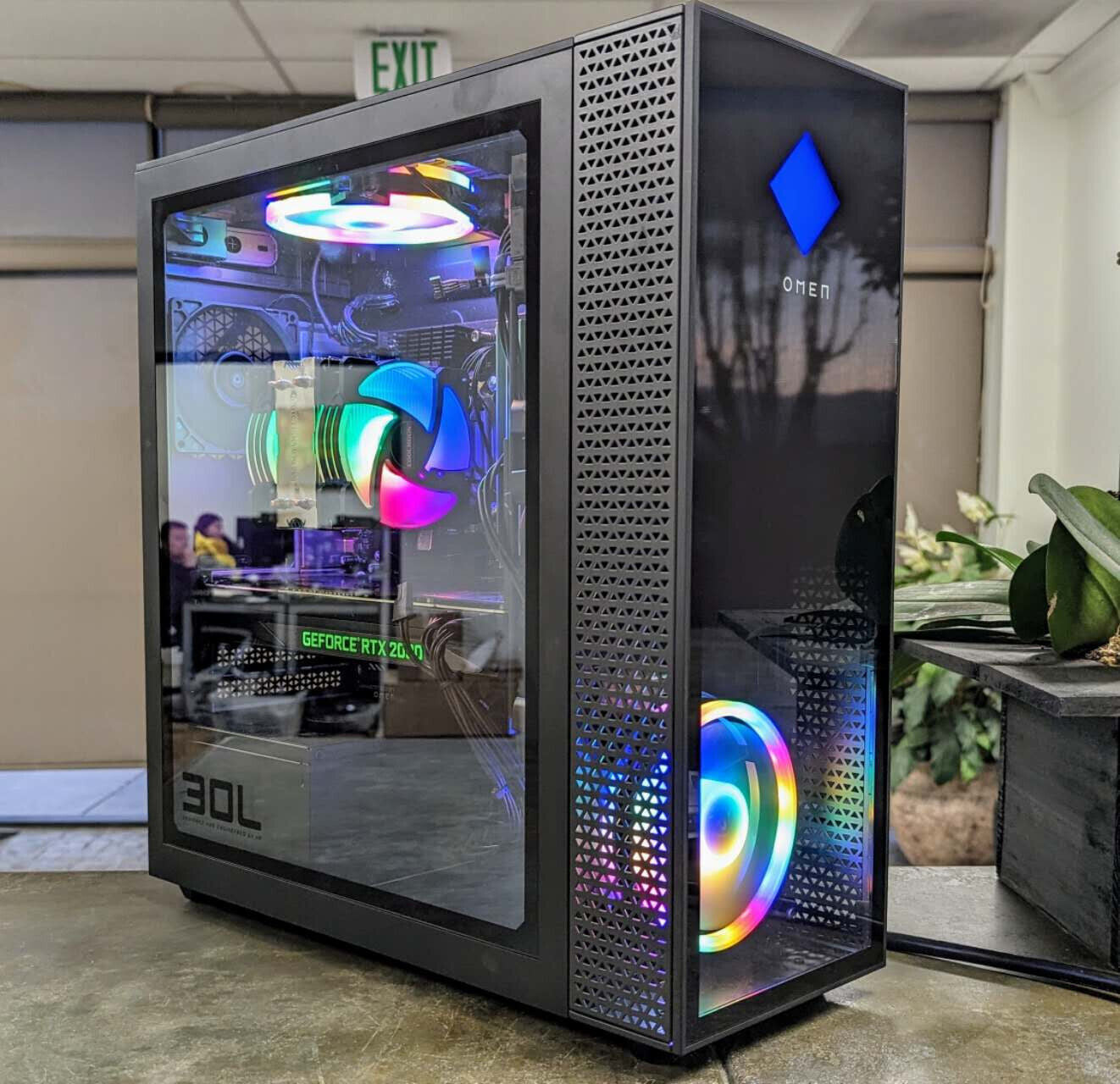 RGB Gaming COMPUTER PC i7-11700F 32GB RAM 2TB SSD RTX 2080 Windows 11 WIFI