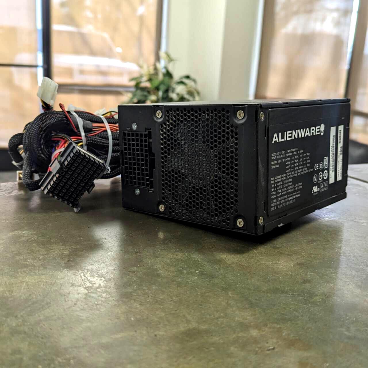 Alienware 750W 80 Plus ATX Modular Gaming Power Supply NPS-750AB-1 B w/ Cables